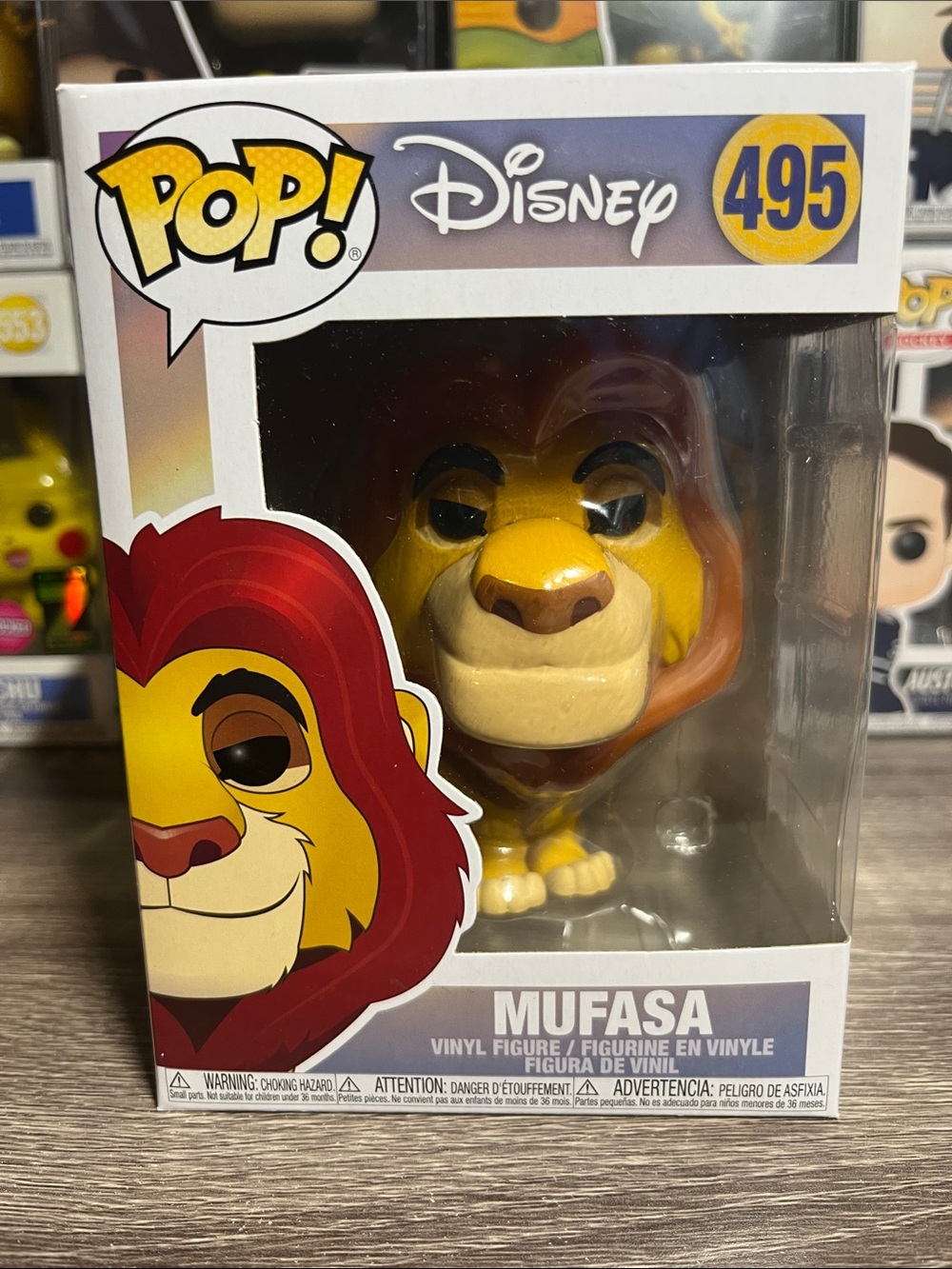 Funko POP! Disney Mufasa Vinyl Figure - Yellow & Brown